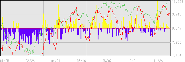 2009年の外国人投資家動向